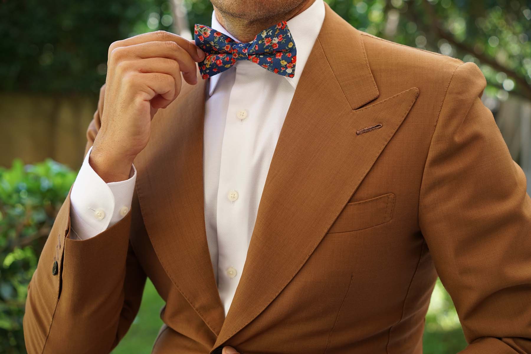 Seule Ce Soir Floral Bow Tie - Image 3