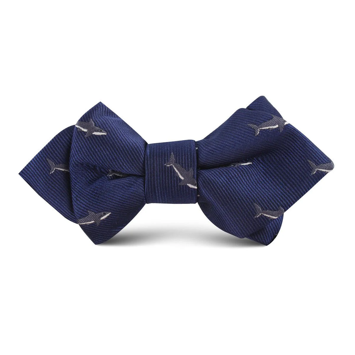 Shark Kids Diamond Bow Tie