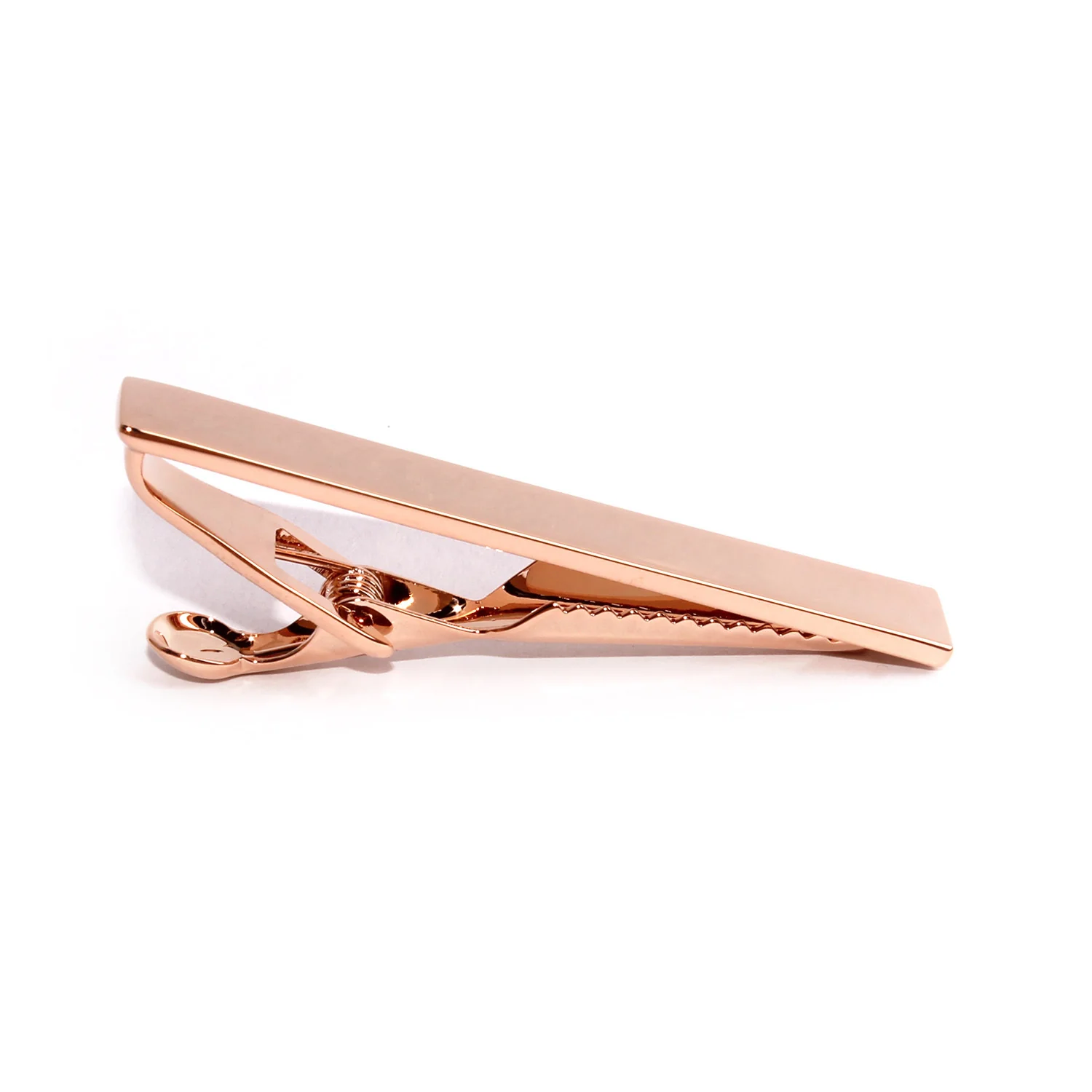 Shining Rose Gold Tie Bar - Image 2
