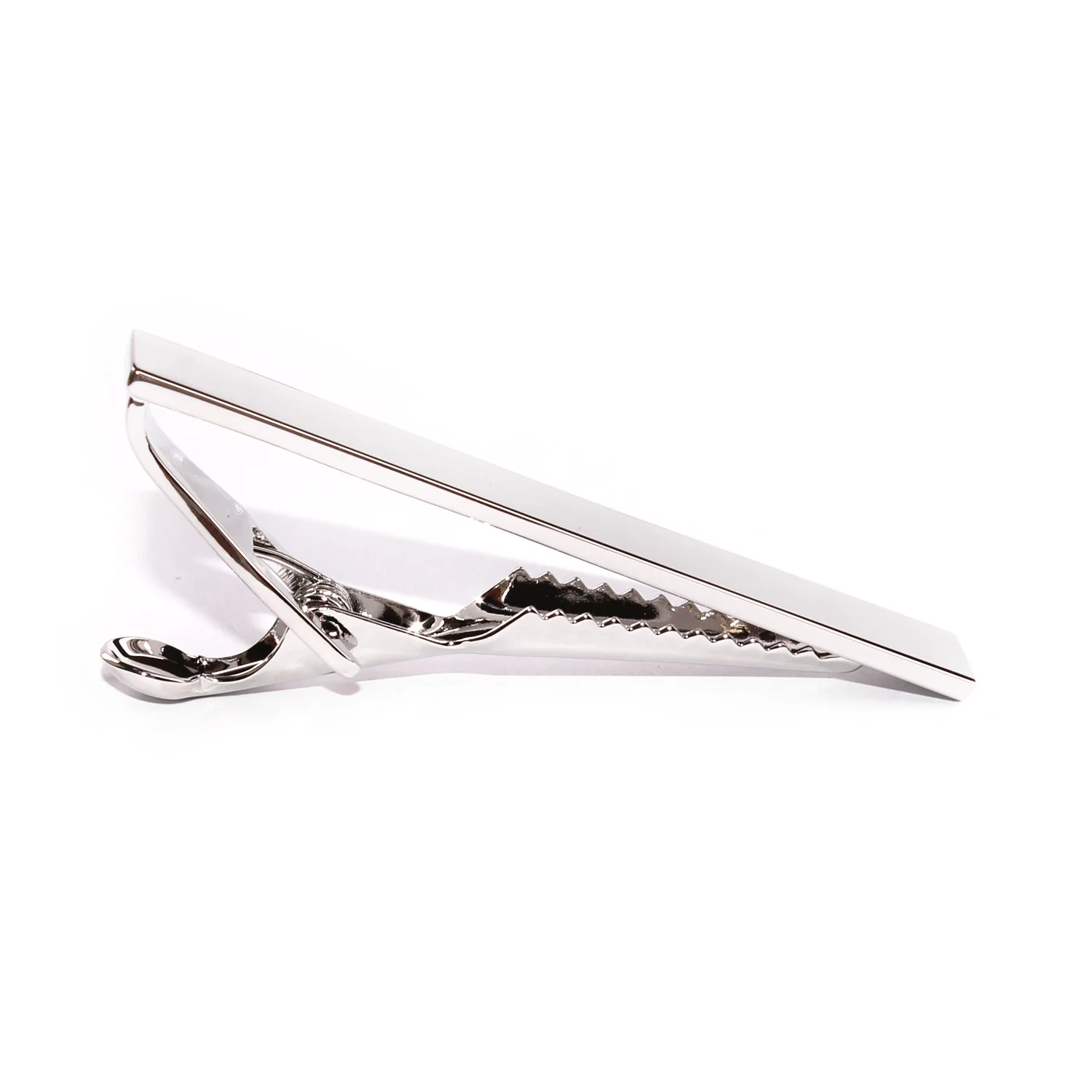 Shining Silver Tie Bar - Image 2