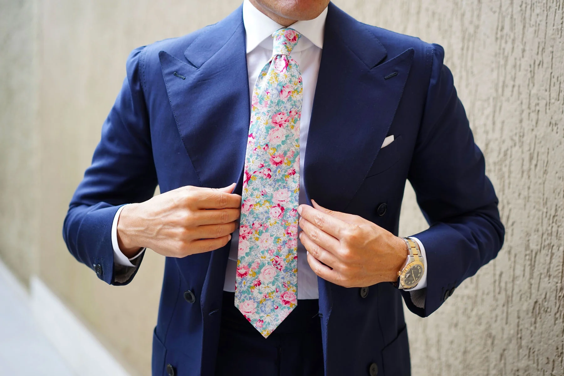 Shinjuku Floral Necktie - Image 12