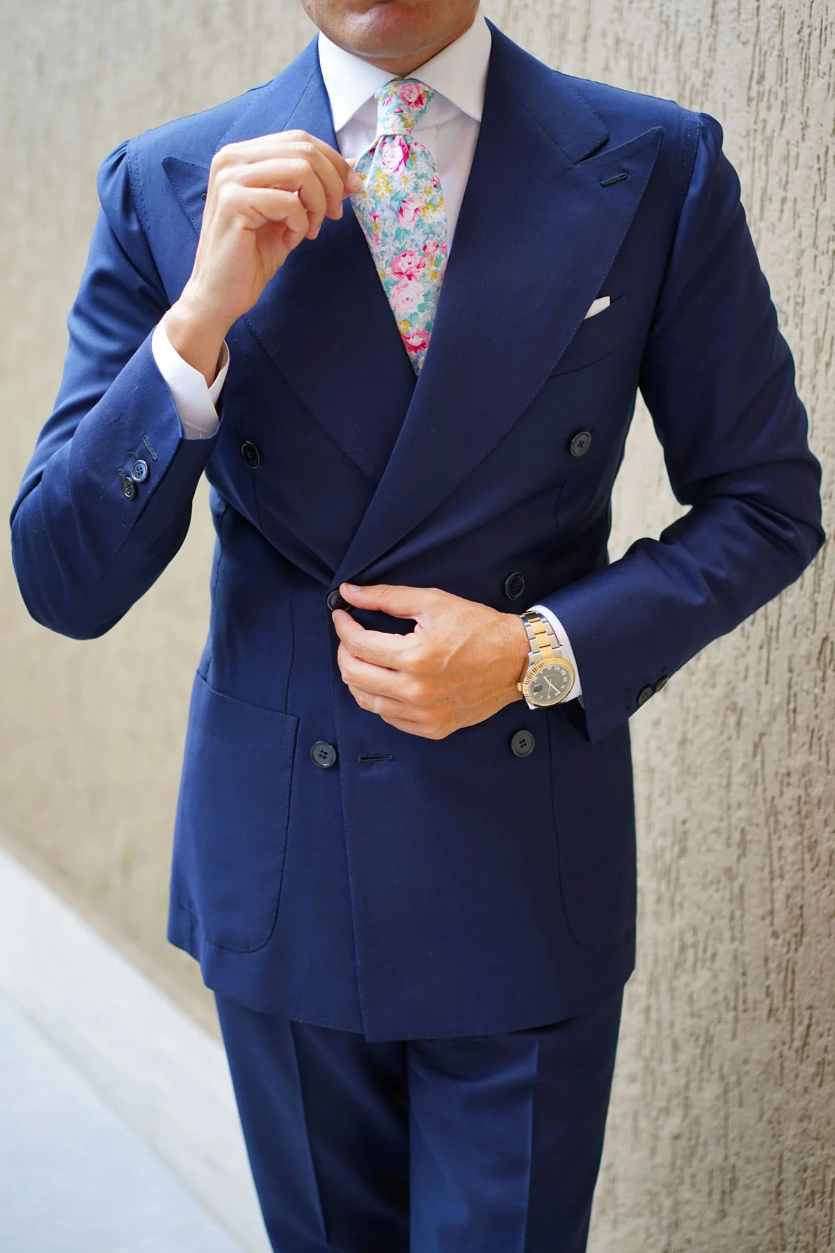 Shinjuku Floral Necktie - Image 8