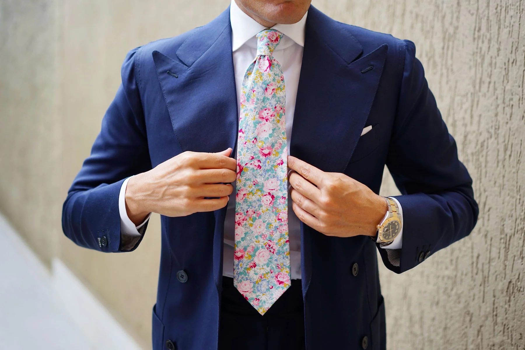 Shinjuku Floral Necktie - Image 9