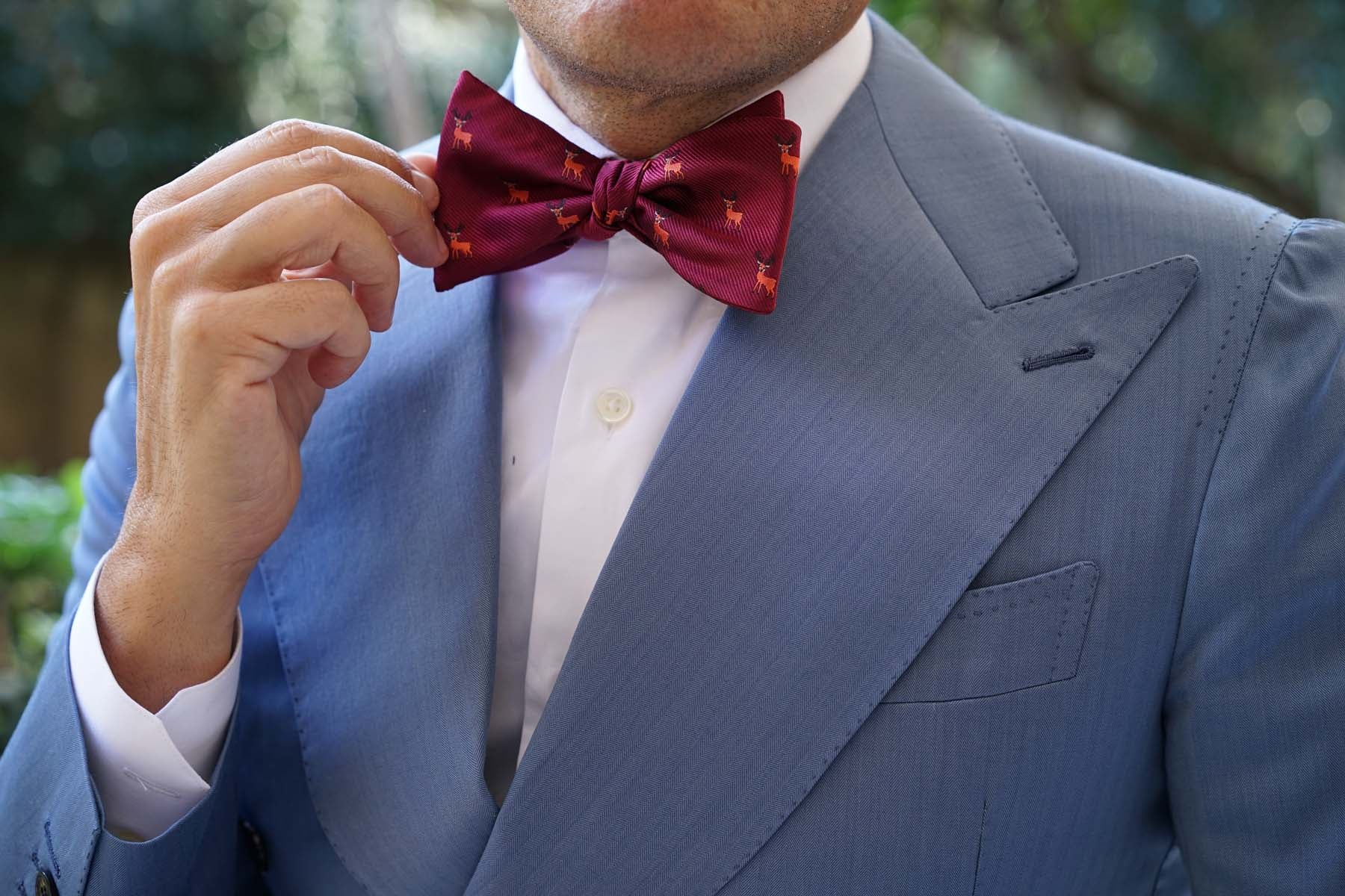 Siberian Reindeer Self Bow Tie - Image 8