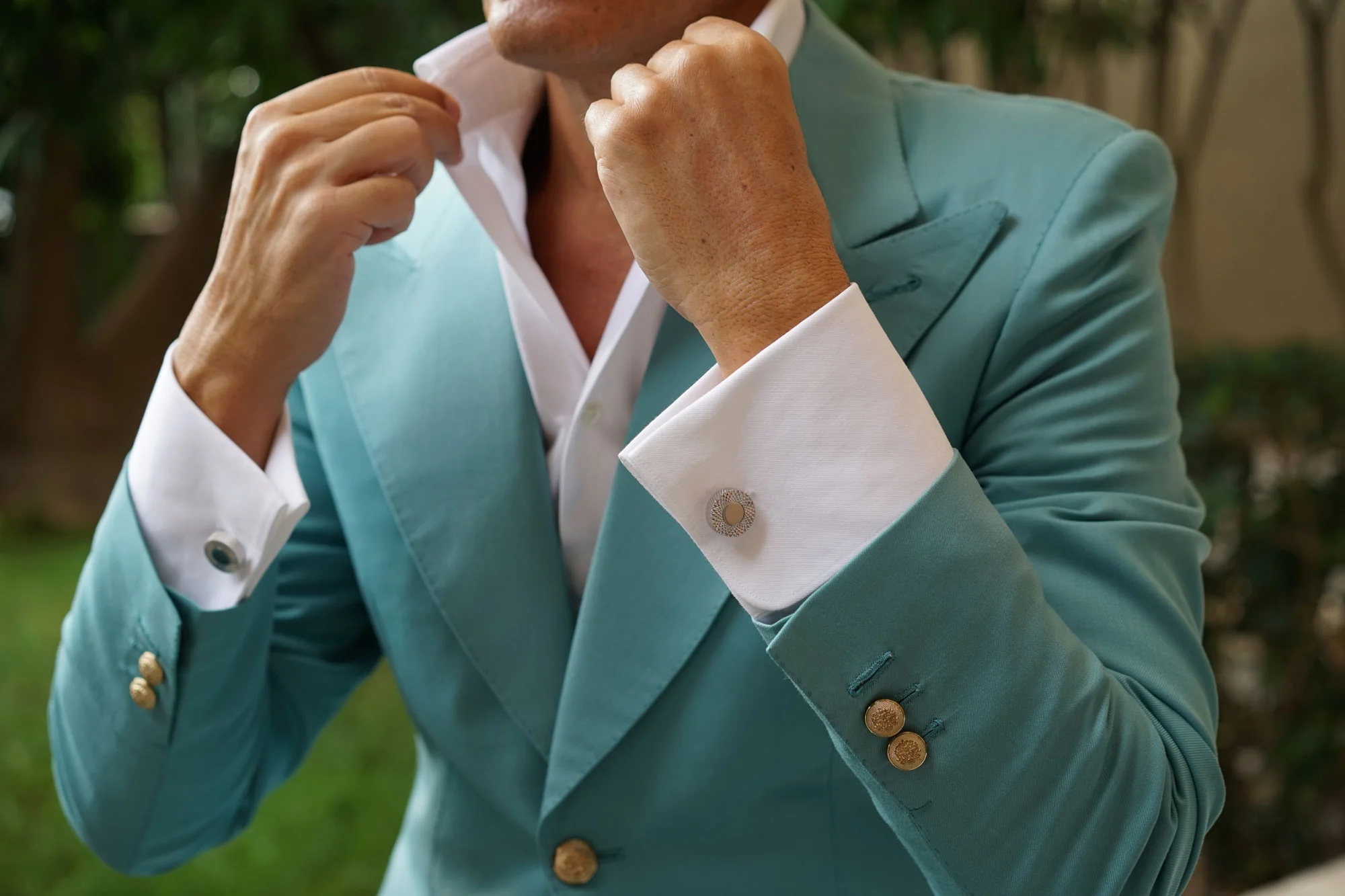 Silver Danielre Cufflinks - Image 5
