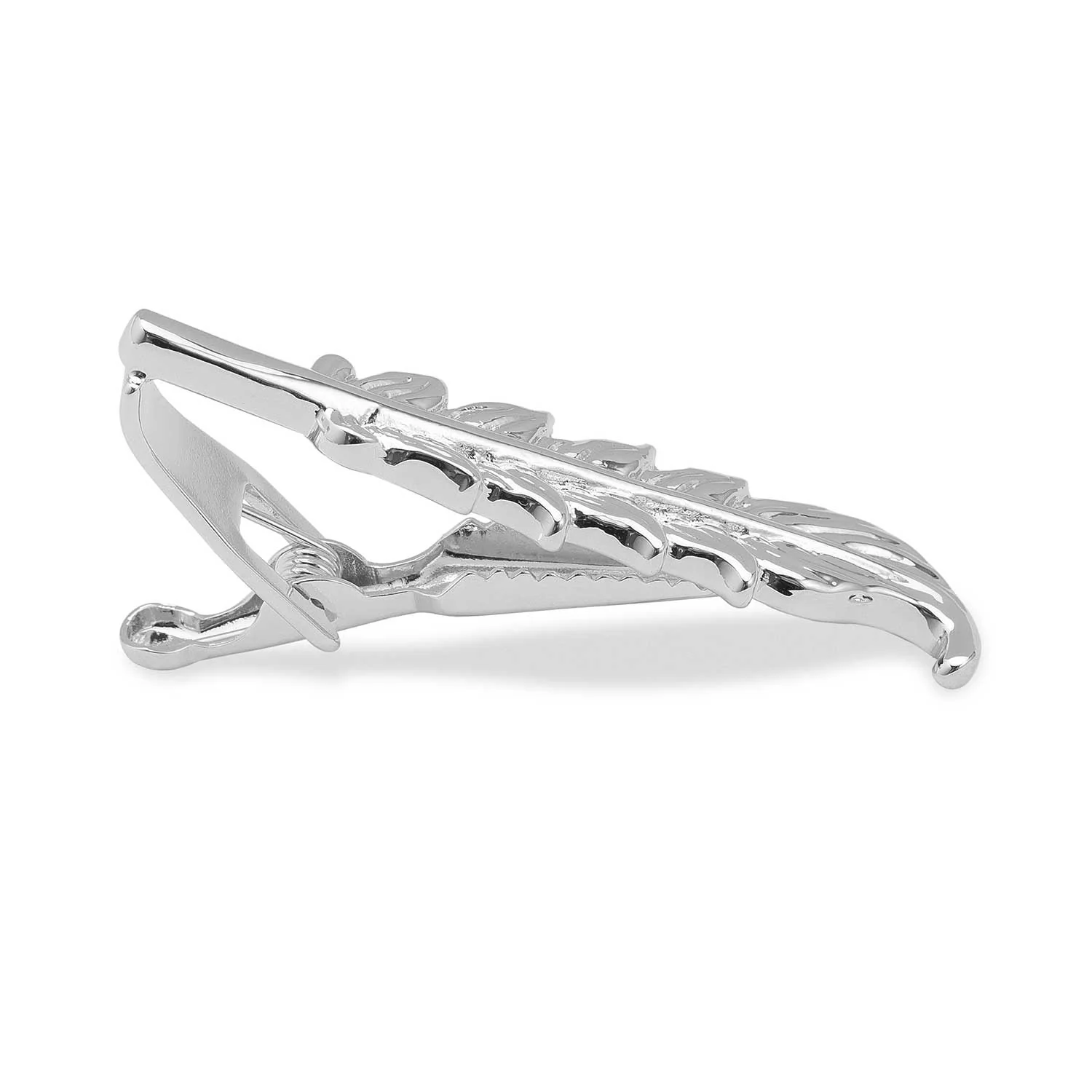 Silver Feather Quill Tie Bar - Image 2