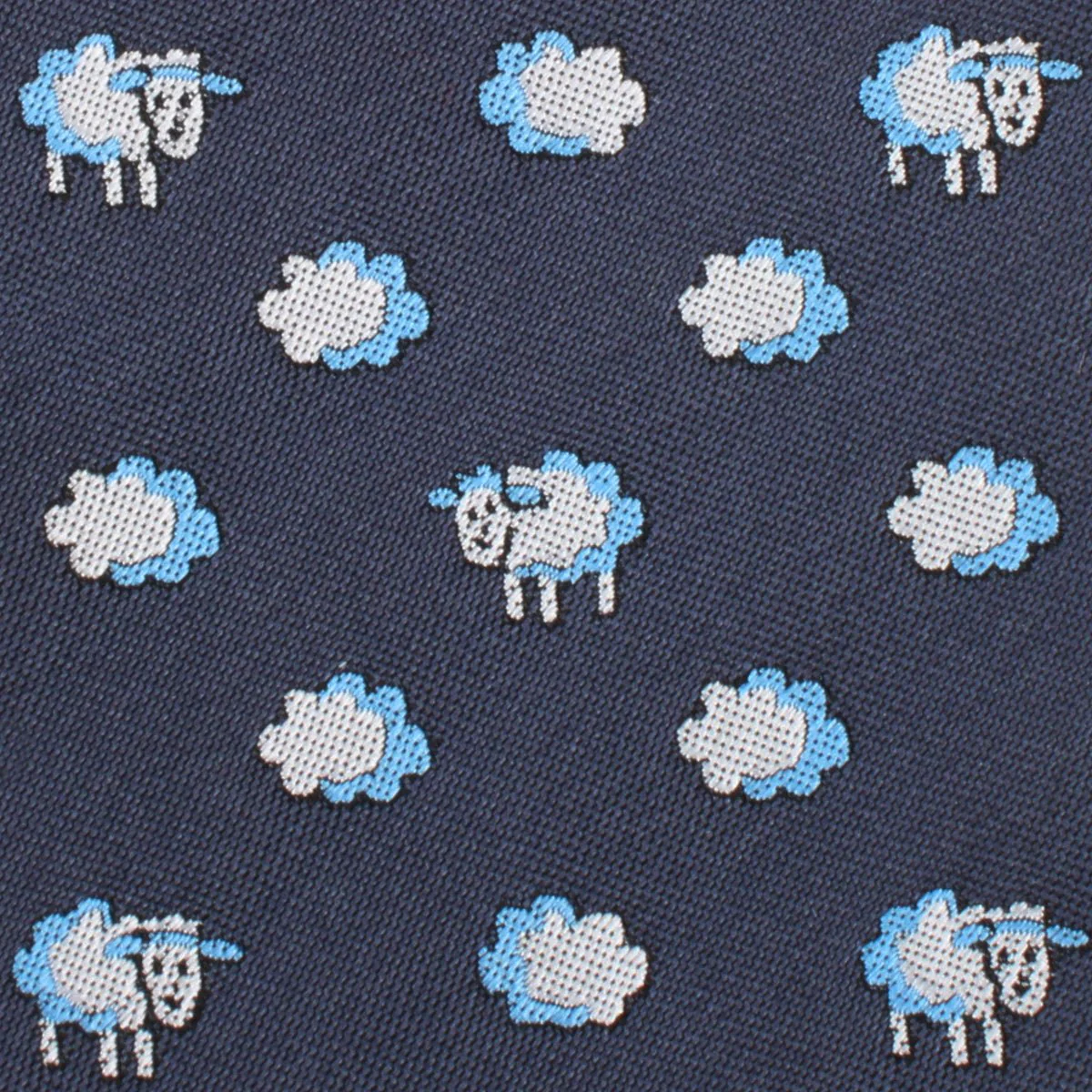 Sleepy Sheep Grey Bow Tie - Image 2