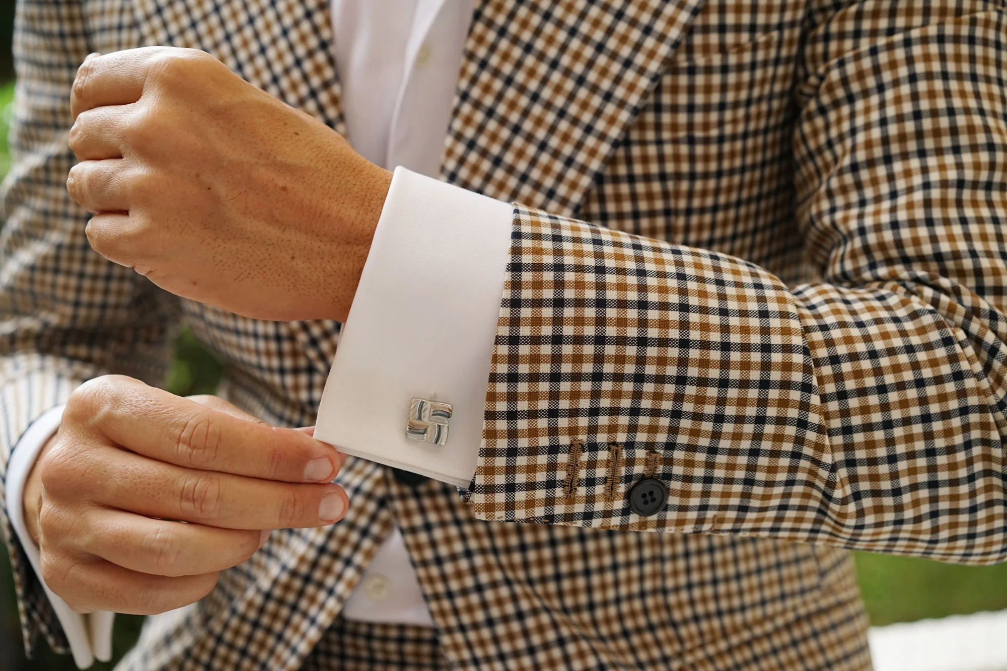 Solomon Vandy Silver Cufflinks - Image 8