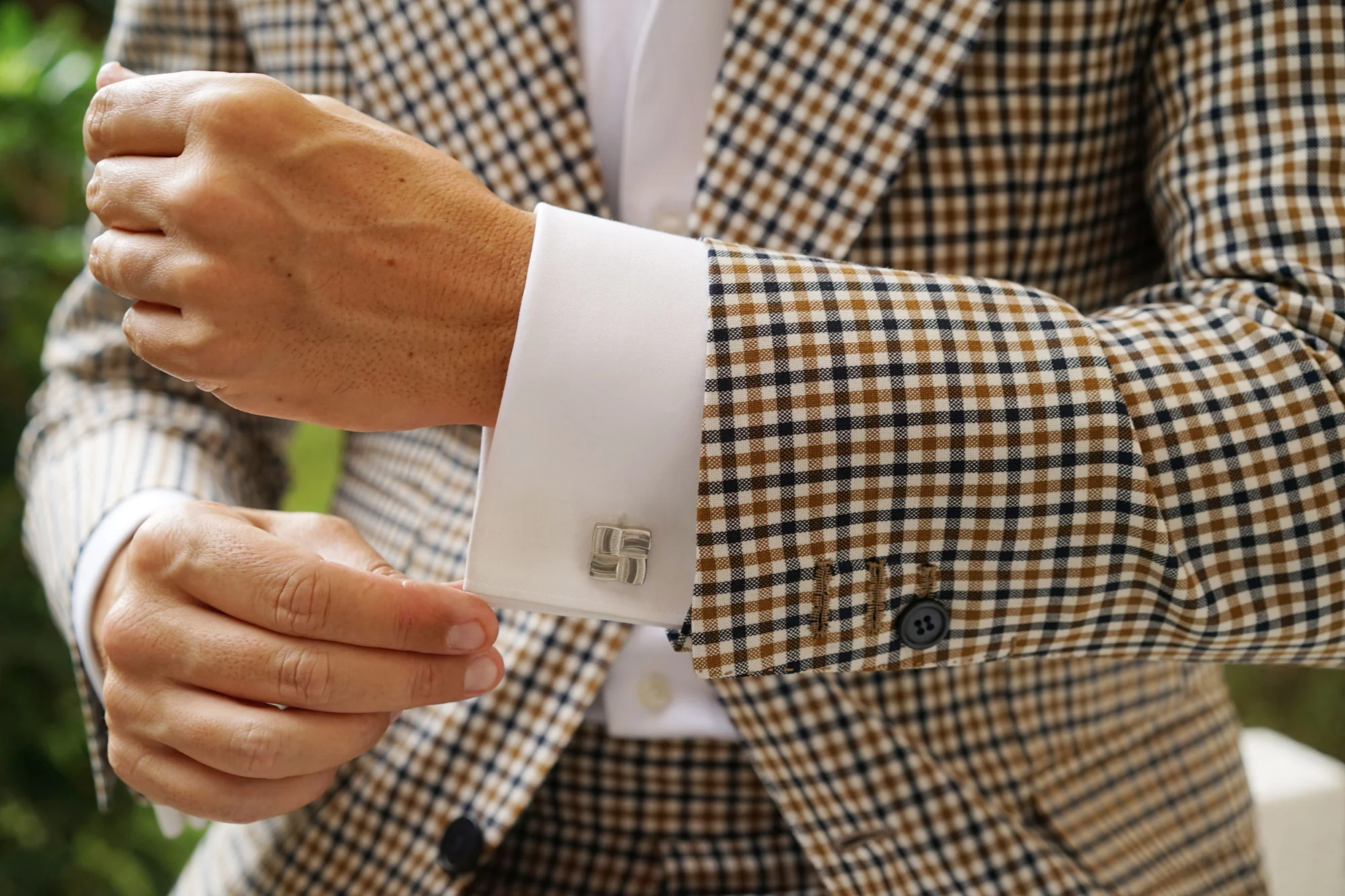 Solomon Vandy Silver Cufflinks - Image 9