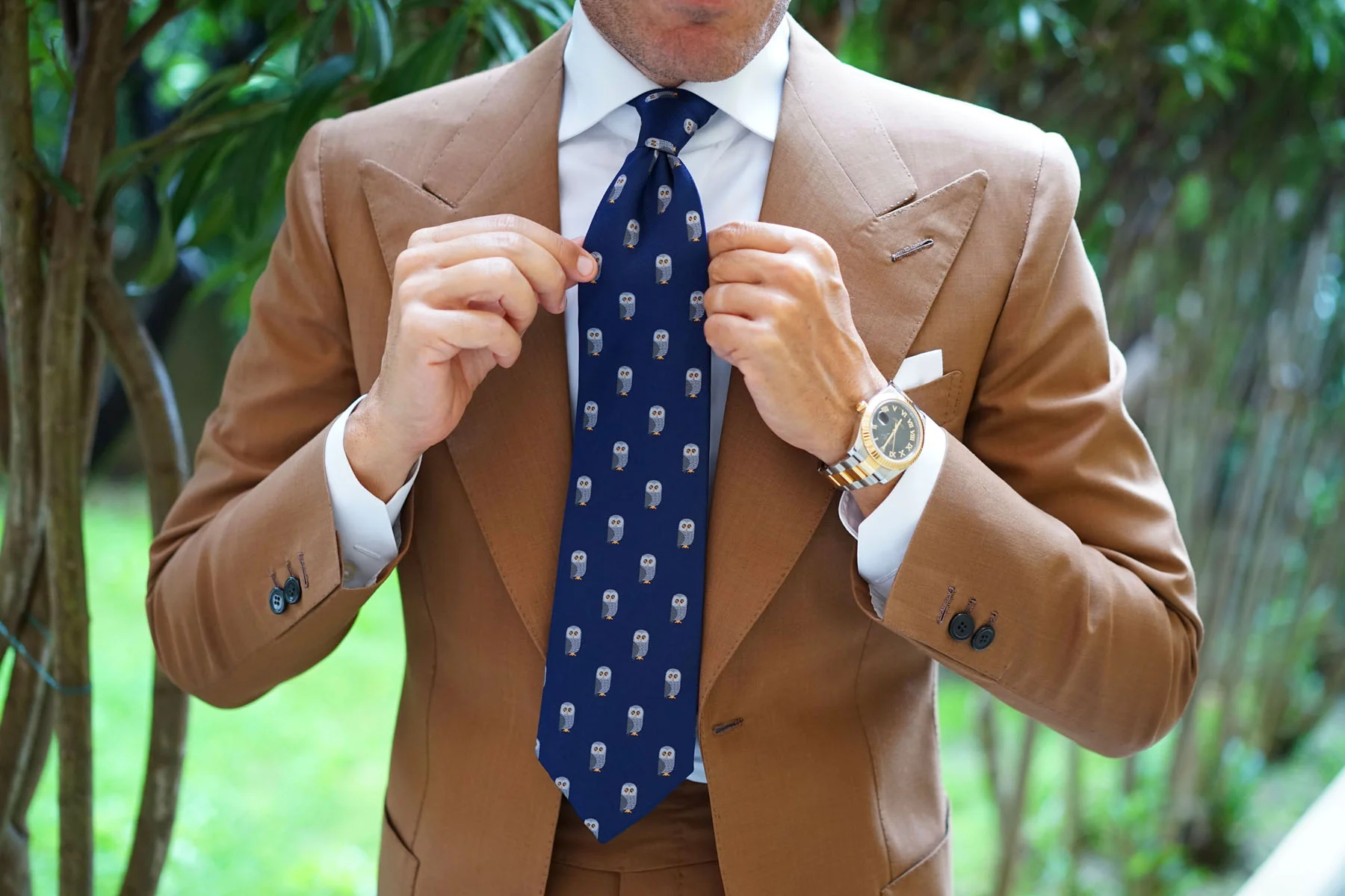 Southern Grey Owl Tie - Image 6
