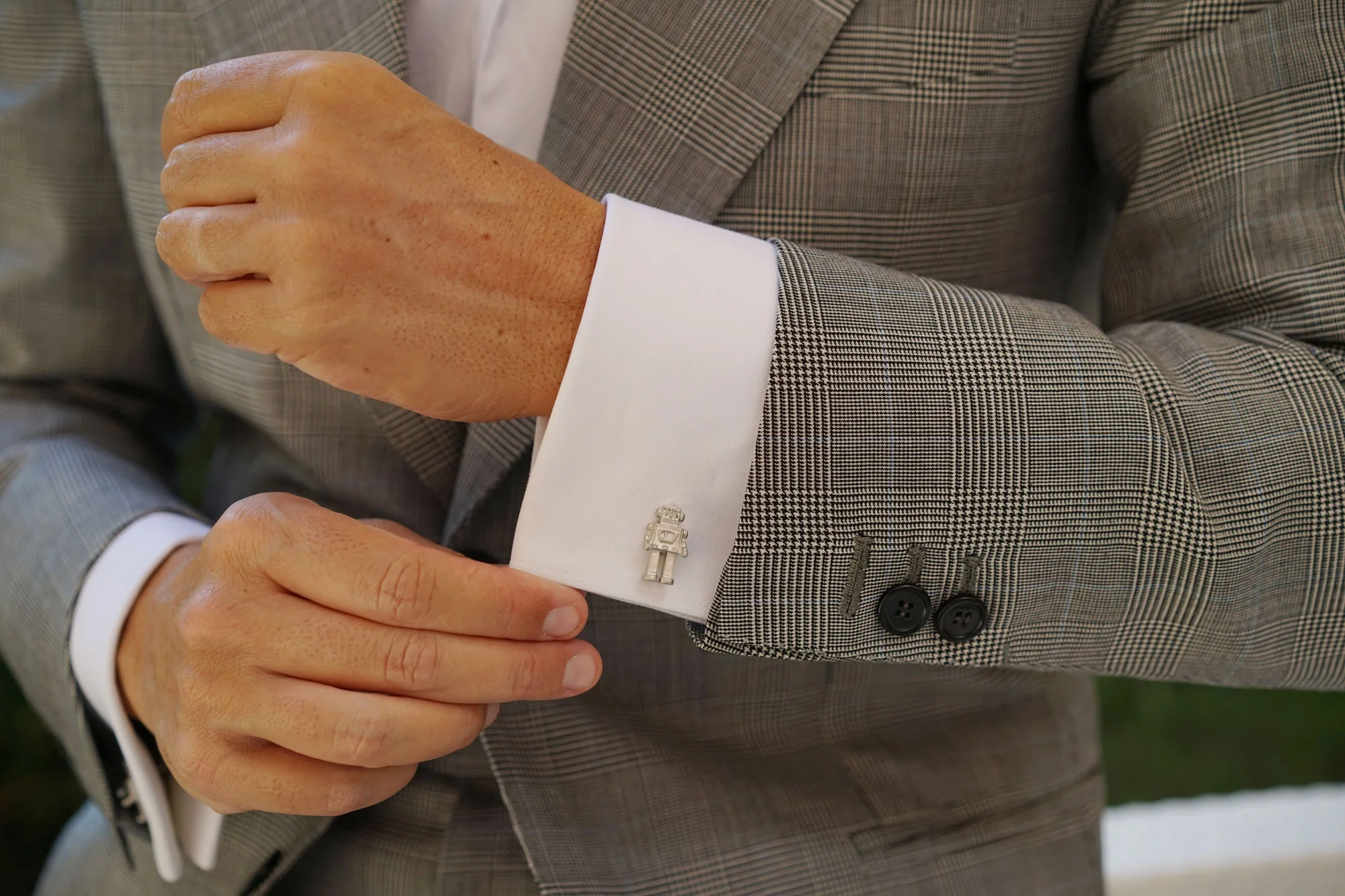 Space Robot Cufflinks - Image 6