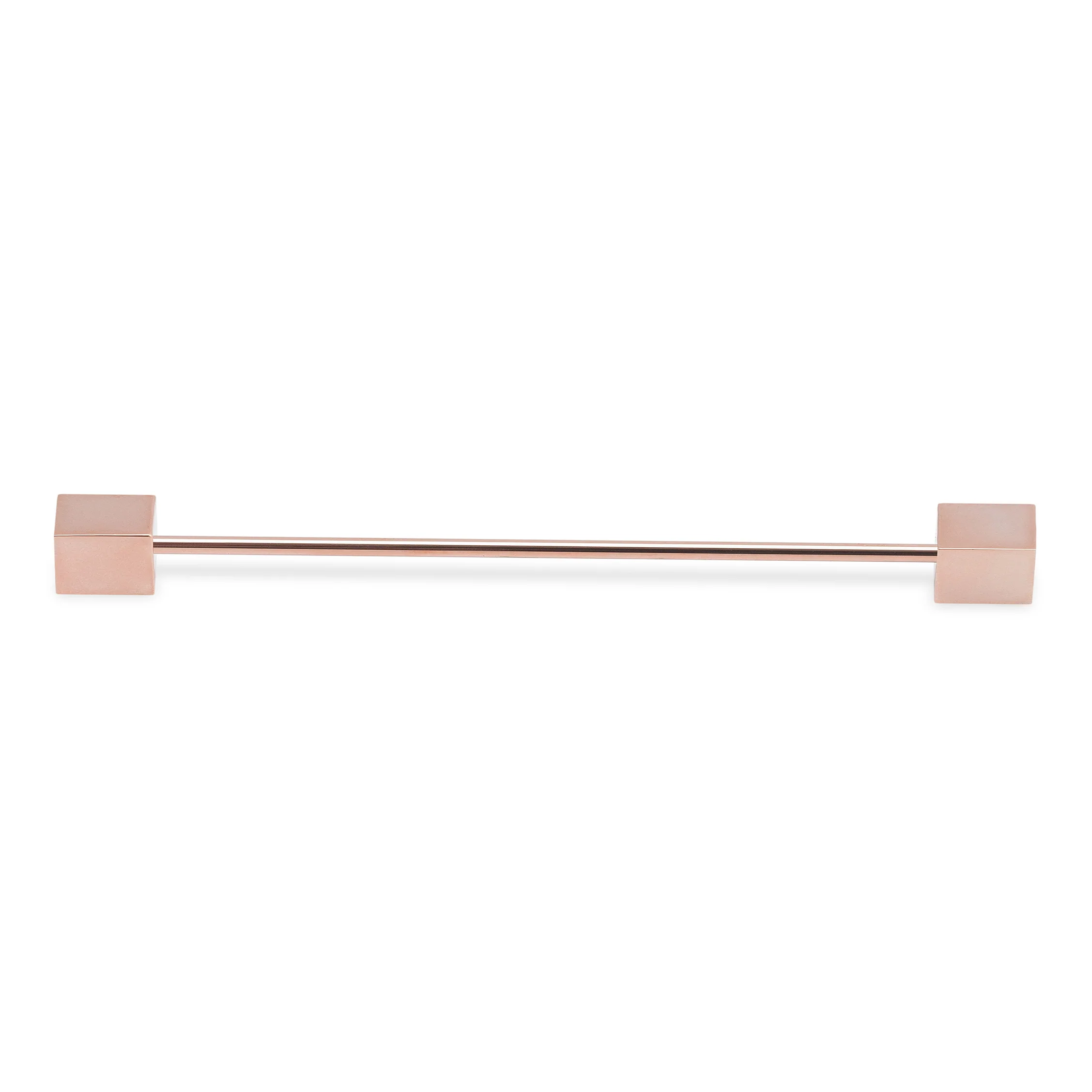 Square Rose Gold Collar Bar