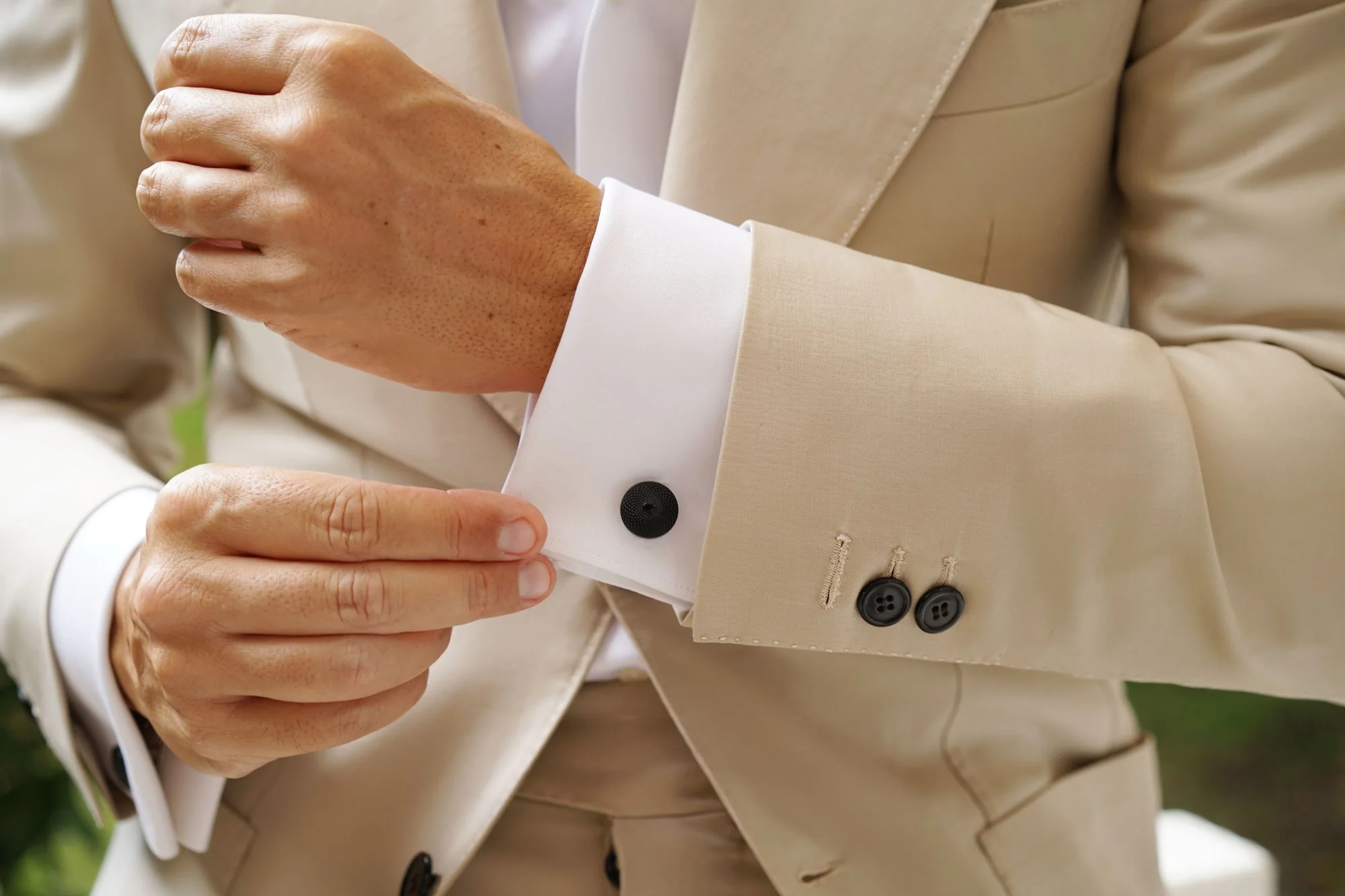Stavro Black Bond Cufflinks - Image 7