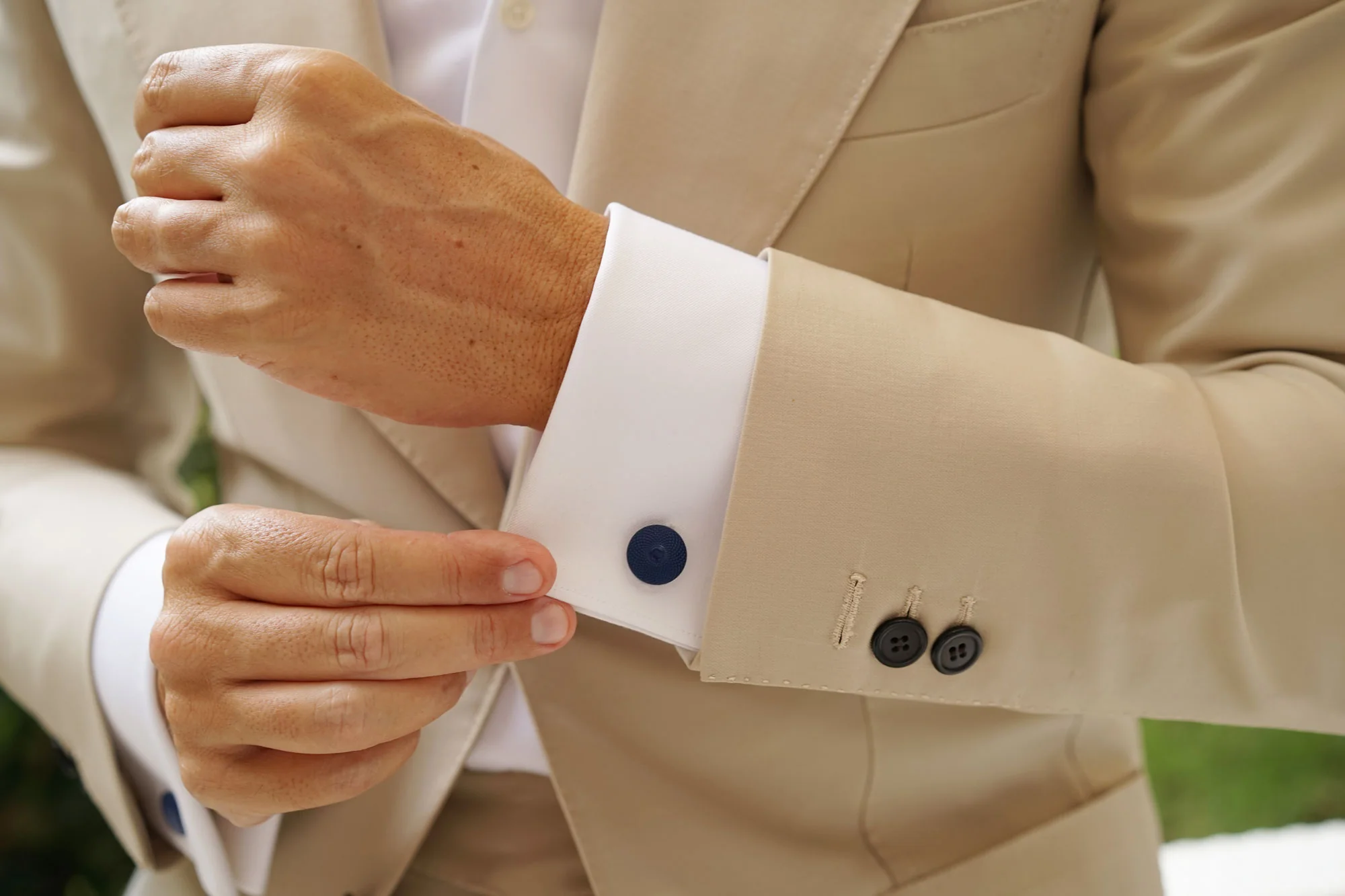 Stavro Blue Bond Cufflinks - Image 6