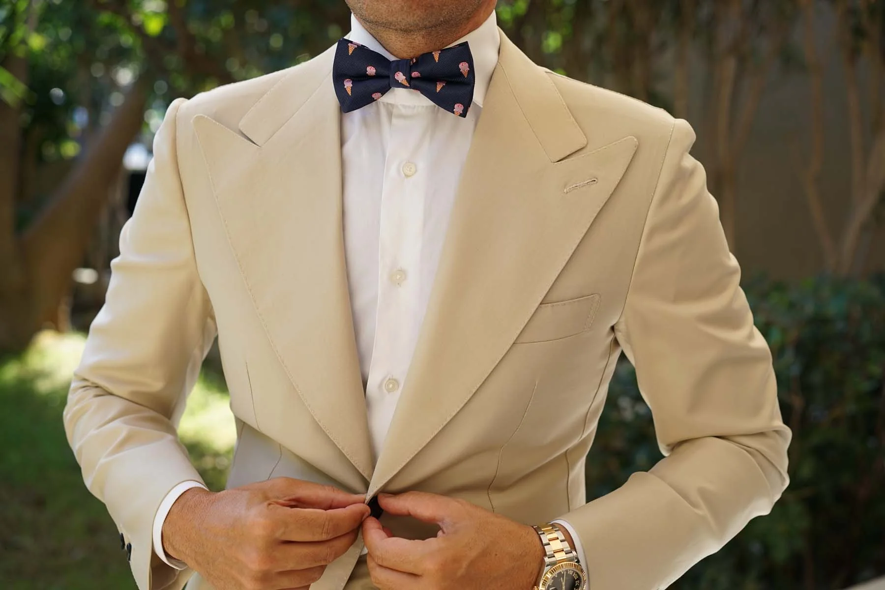 Strawberry Ice Cream Bow Tie - Image 5