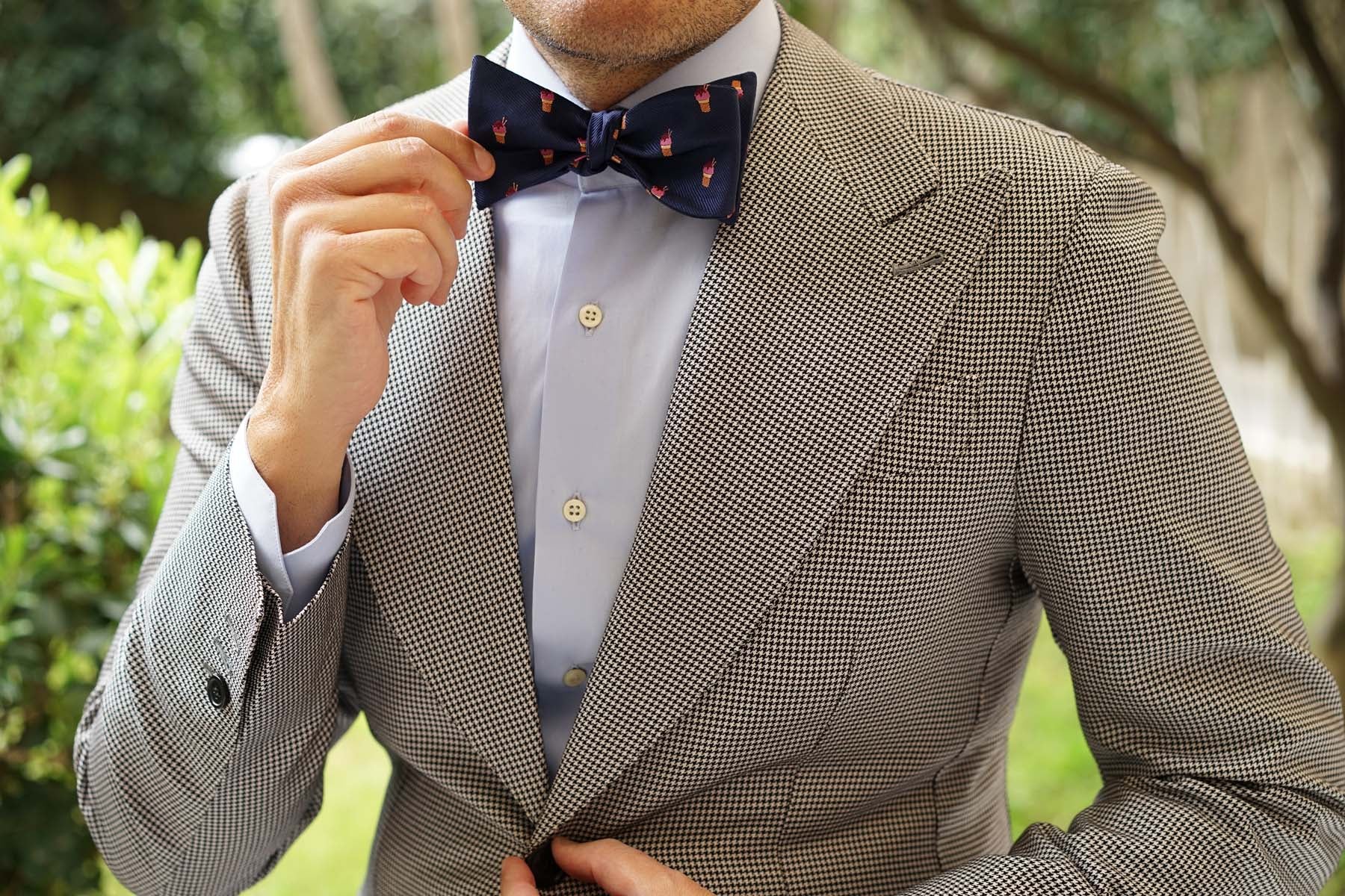 Sunday Ice Cream Self Bow Tie - Image 6