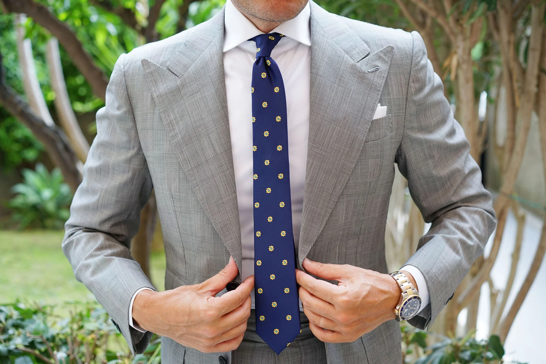 Sunflower Skinny Tie - Image 6