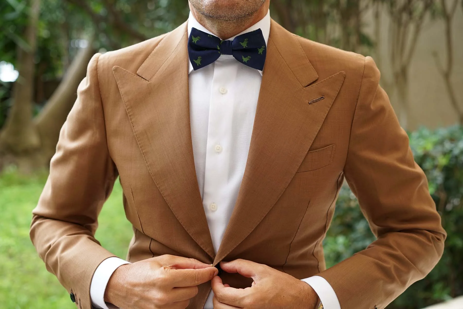 T-Rex Pixel Dinosaur Bow Tie - Image 6