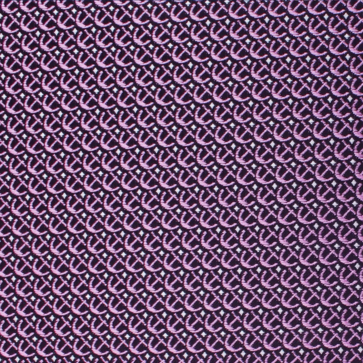 The Abacos Pink Anchor Skinny Tie - Image 3