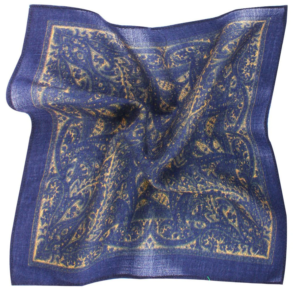 The Ambassador of Jazz Wool Pocket Square - Image 2