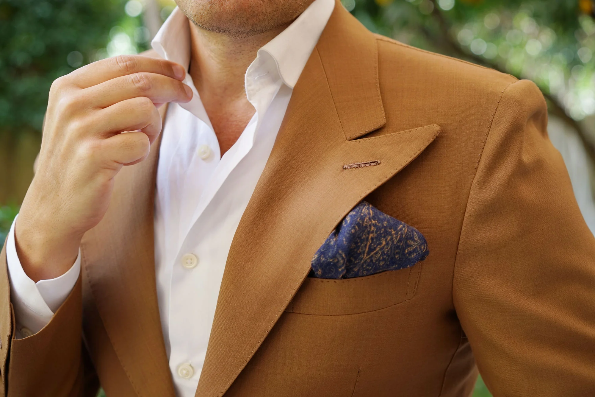 The Ambassador of Jazz Wool Pocket Square - Image 9
