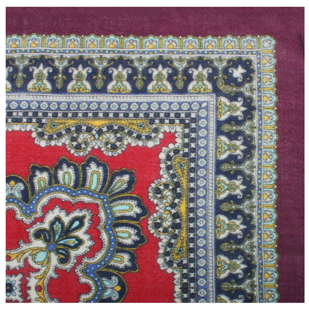 The Boss of the Bosses Wool Pocket Square - Image 3