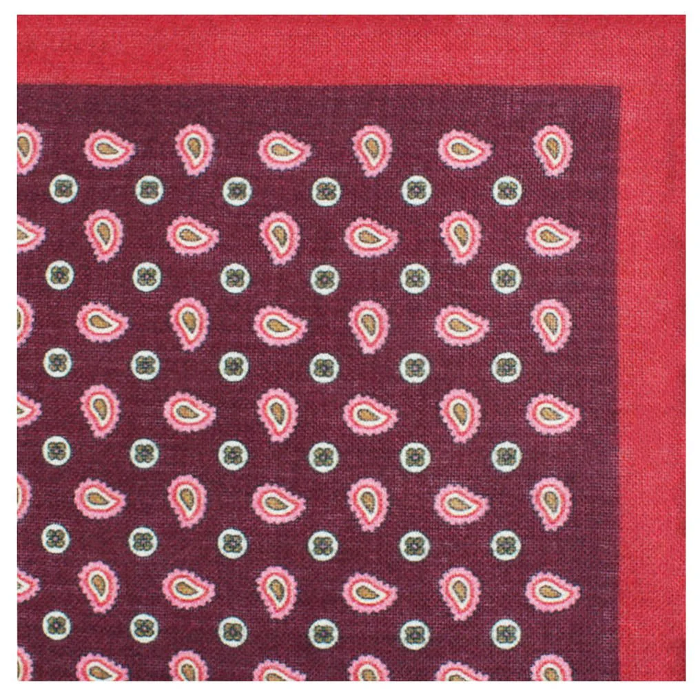 The Chief Hoover Wool Pocket Square - Image 3