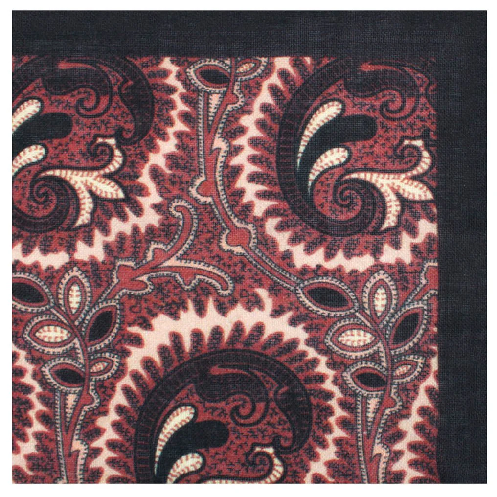 The Hardest Working Man in Show Business Wool Pocket Square - Image 3