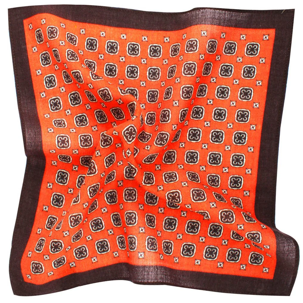 The Little Corporal 'Bonaparte' Wool Pocket Square - Image 2