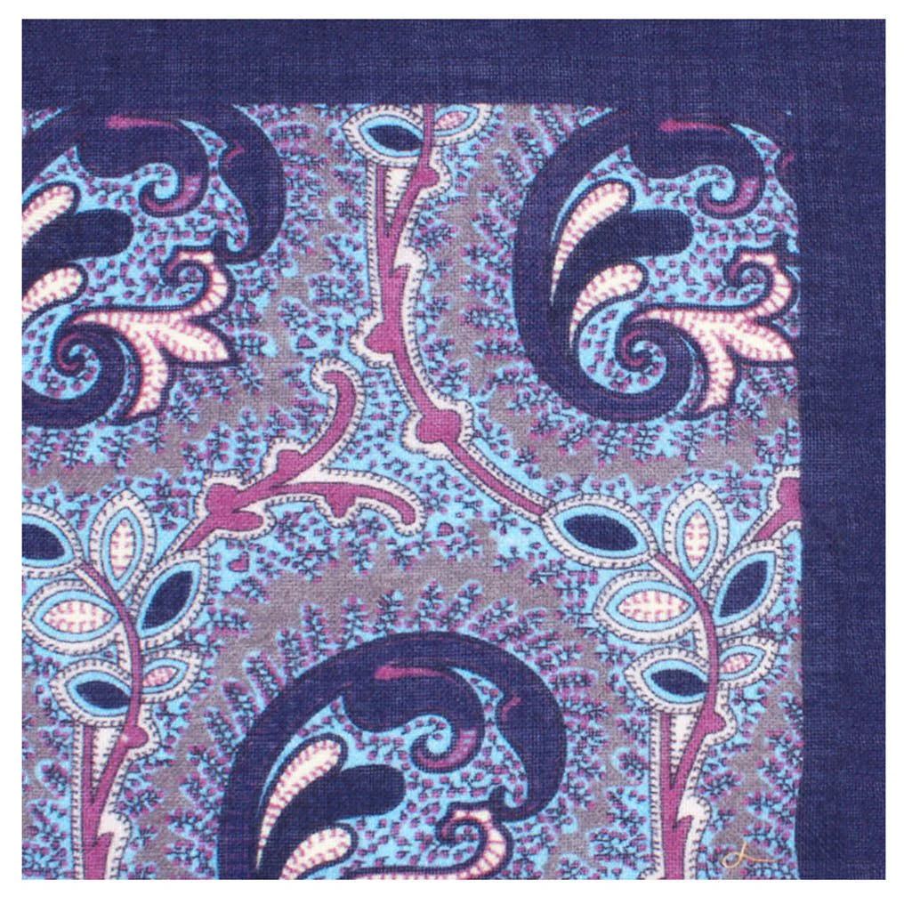 The Oil Tycoon Wool Pocket Square - Image 3