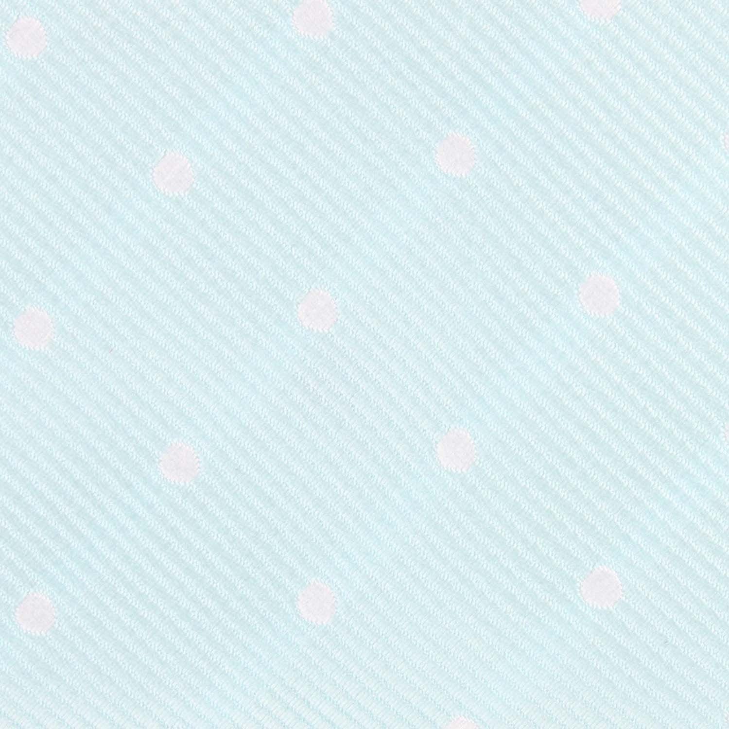 The OTAA Mint Blue with White Polka Dots Bow Tie - Image 2