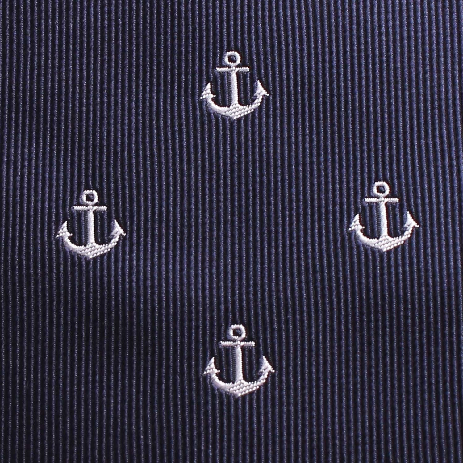 The OTAA Navy Blue Anchor Diamond Bow Tie - Image 8