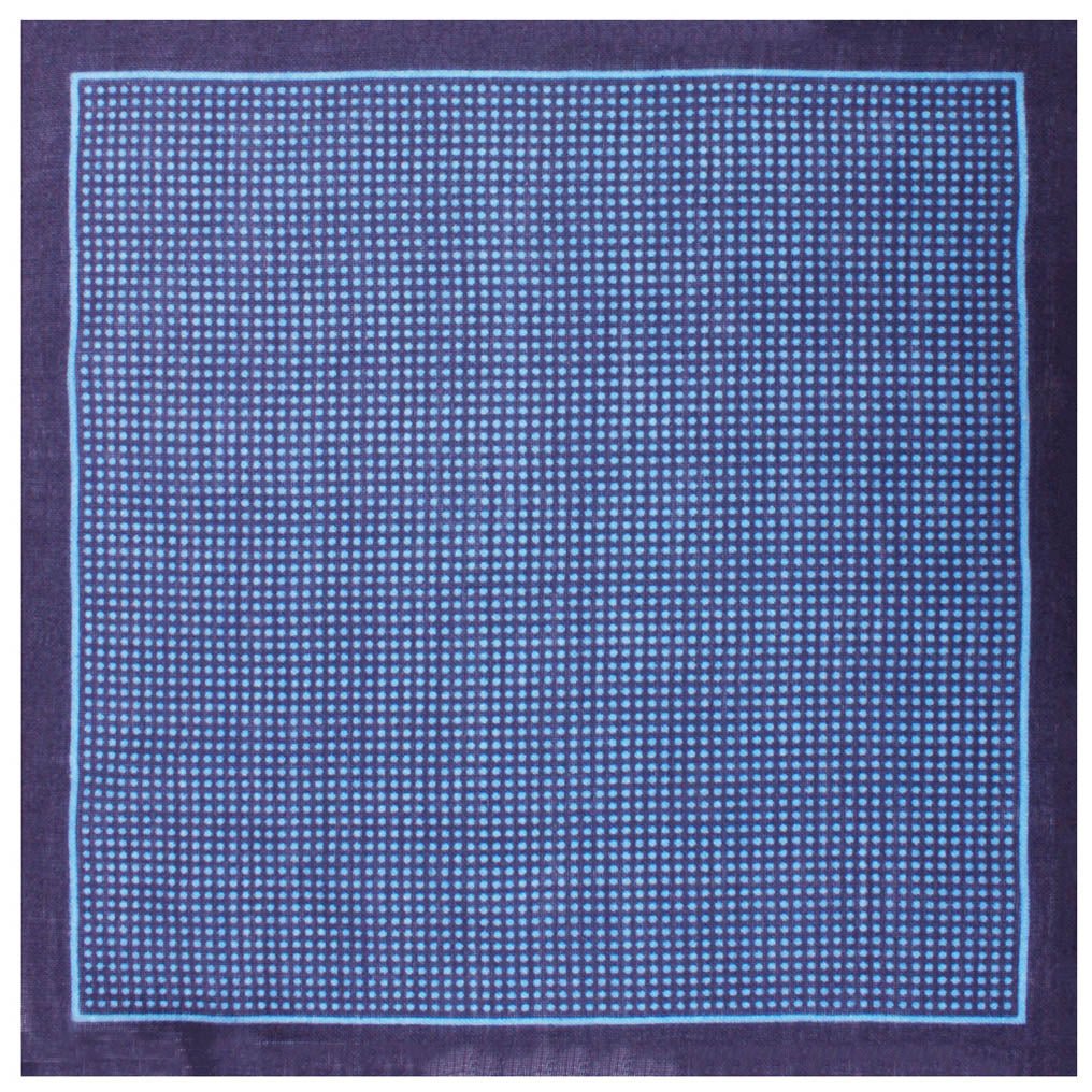 The Sailor 'King William' Wool Pocket Square