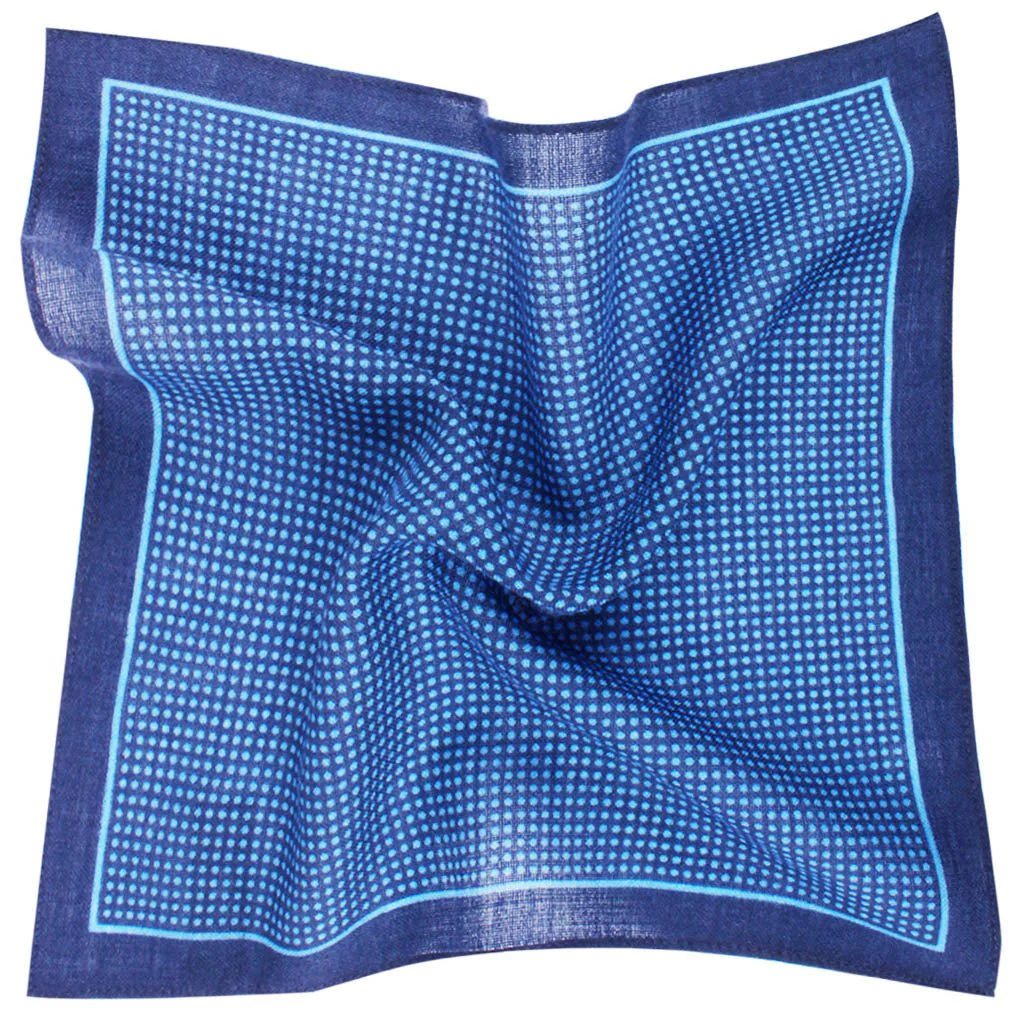 The Sailor 'King William' Wool Pocket Square - Image 2