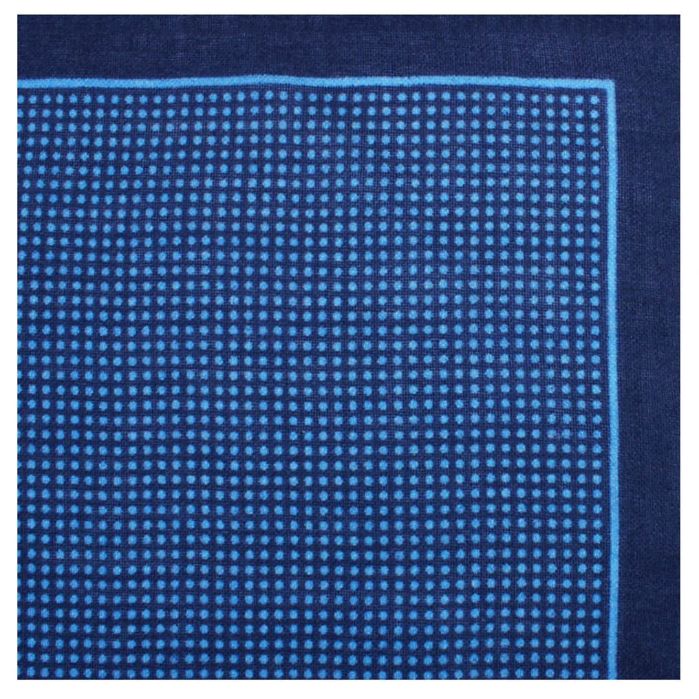 The Sailor 'King William' Wool Pocket Square - Image 3