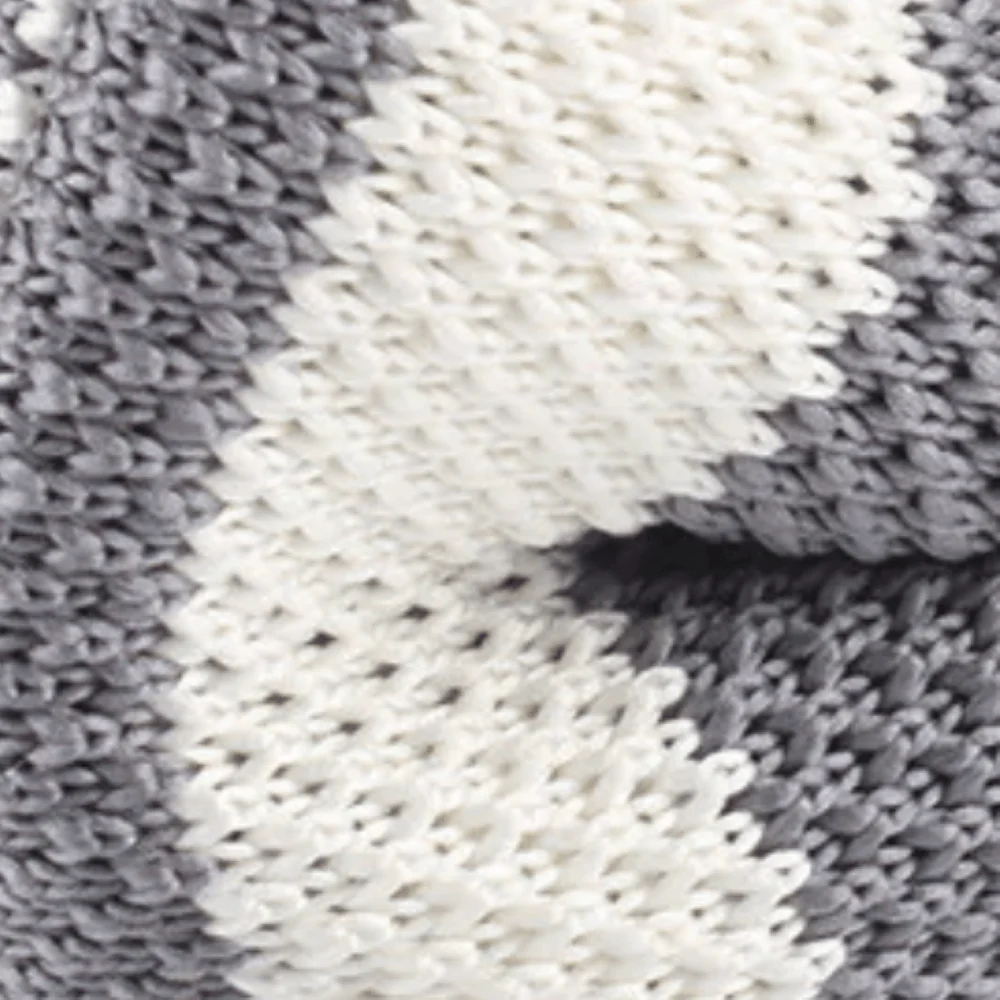 The White Walker Grey Knitted Bow Tie - Image 2