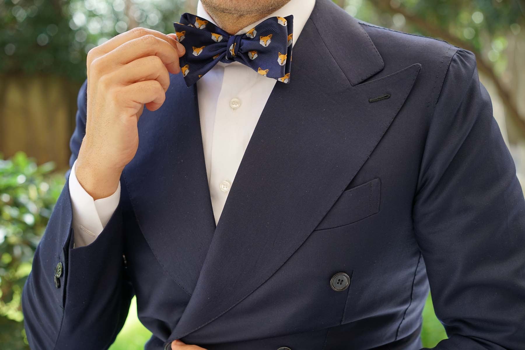 Tibetan Sand Fox Self Bow Tie - Image 10