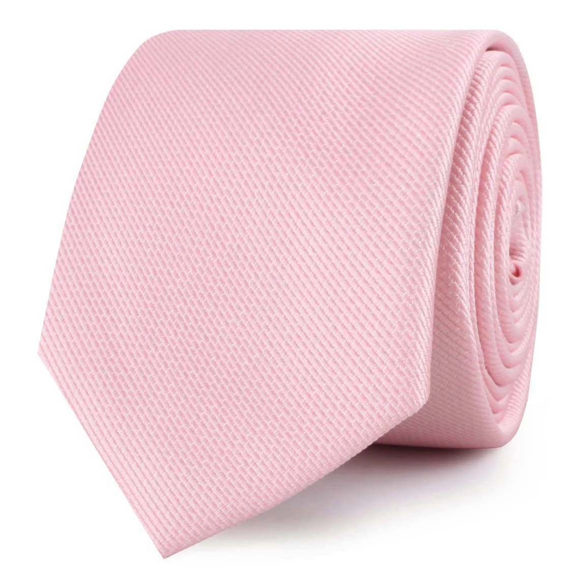 Tickled Pink Weave Skinny Tie - Image 2
