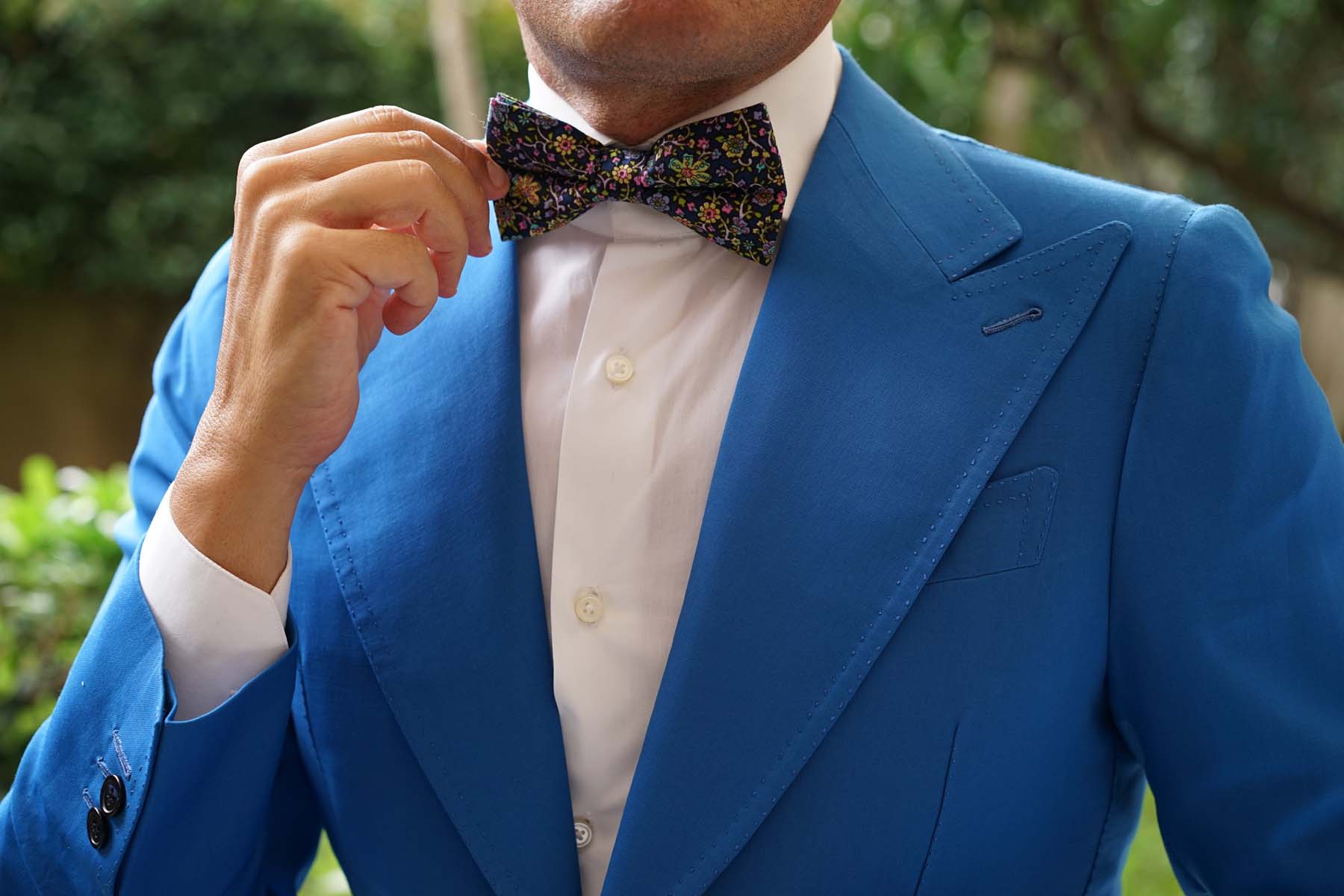 Tomba di Dante Floral Bow Tie - Image 5