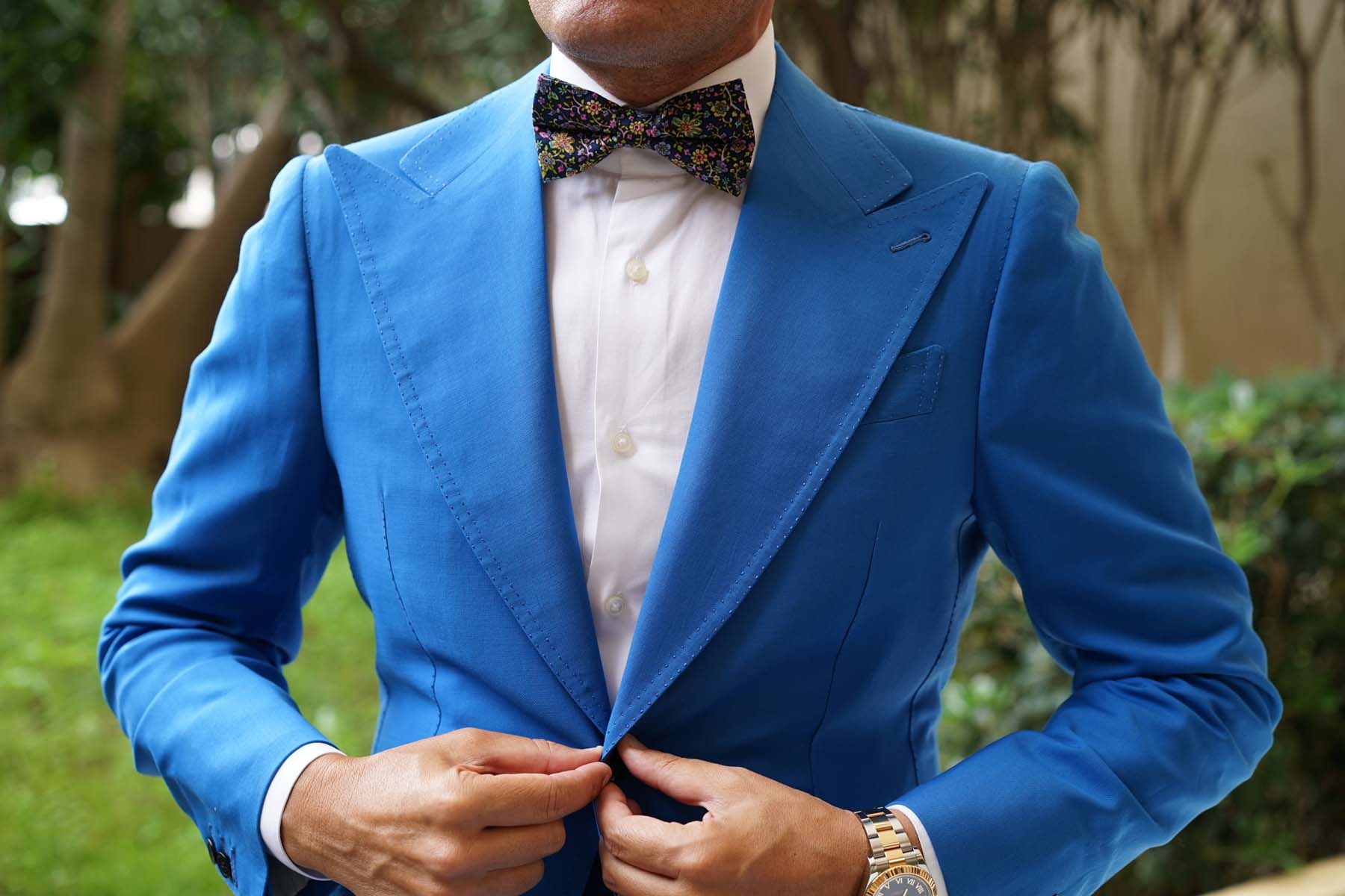 Tomba di Dante Floral Bow Tie - Image 6