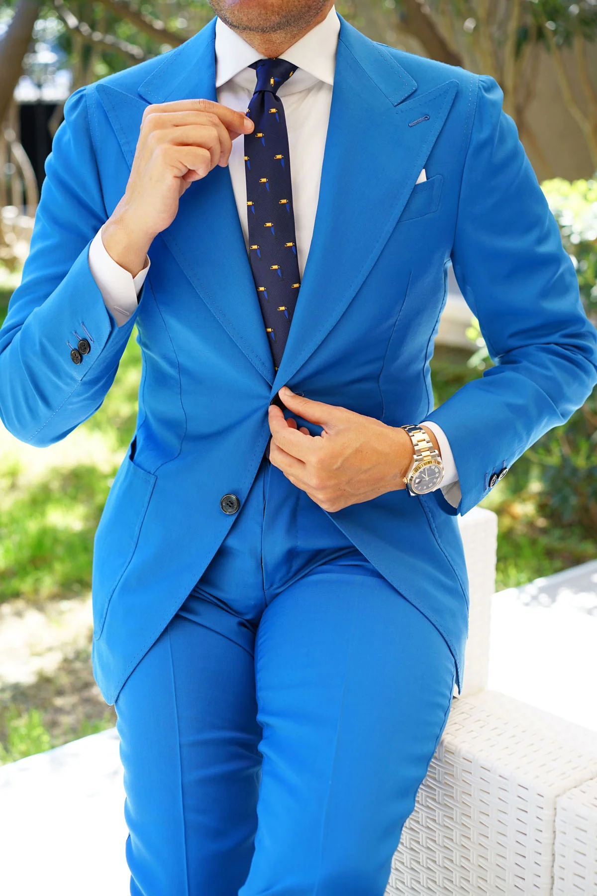 Toucan Bird Skinny Tie - Image 7