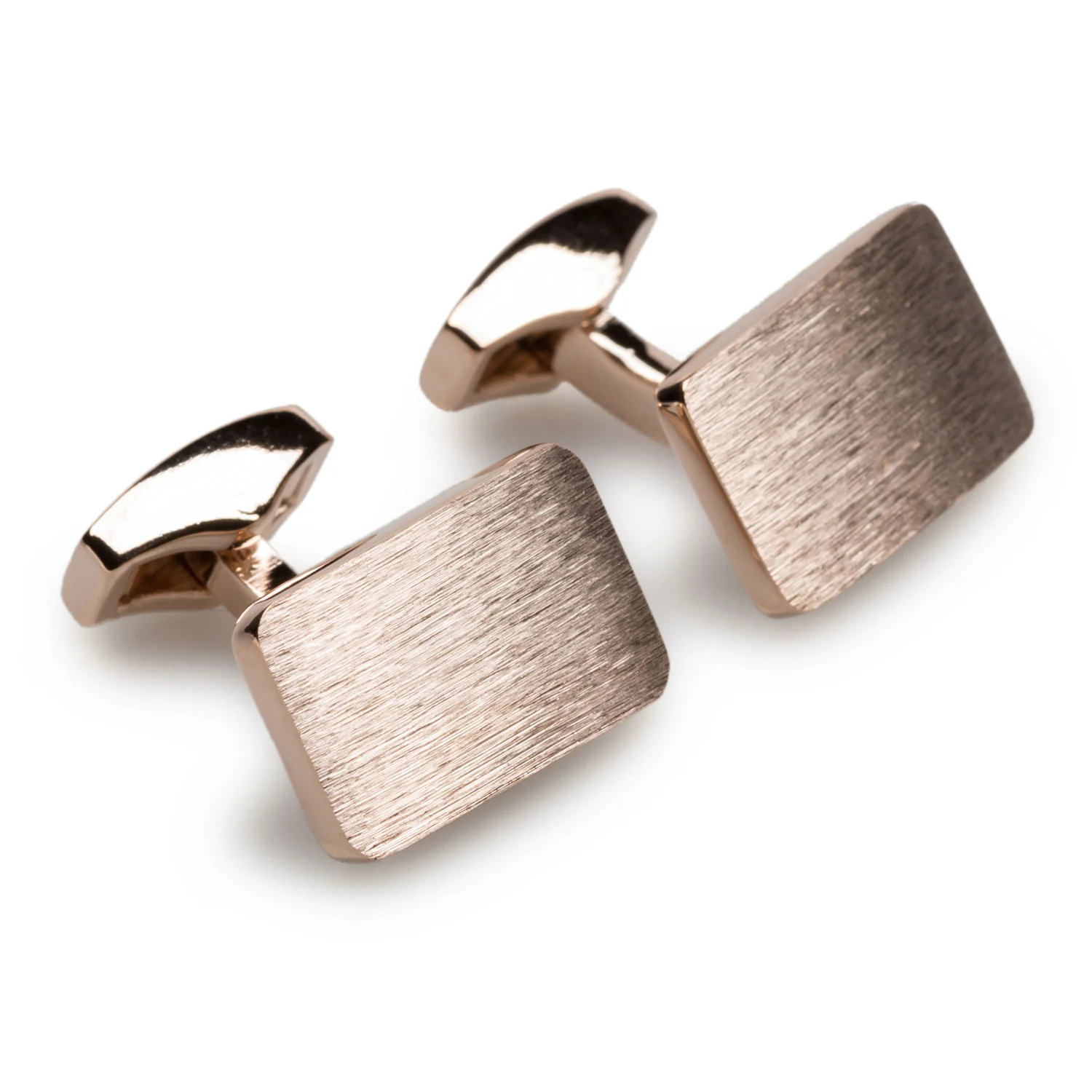 Toulouse Rose Gold Cufflinks - Image 2