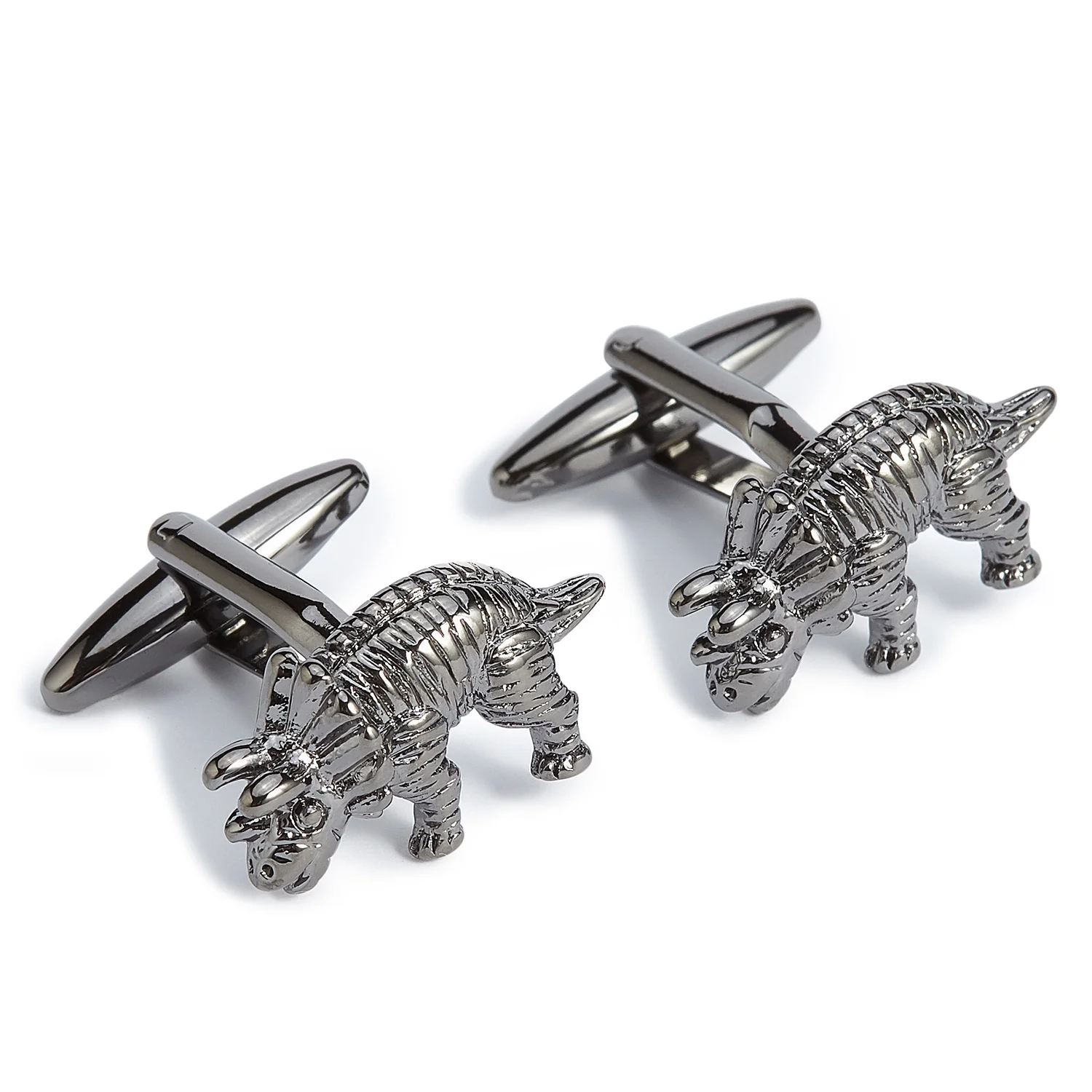 Triceratops Cufflinks - Image 2