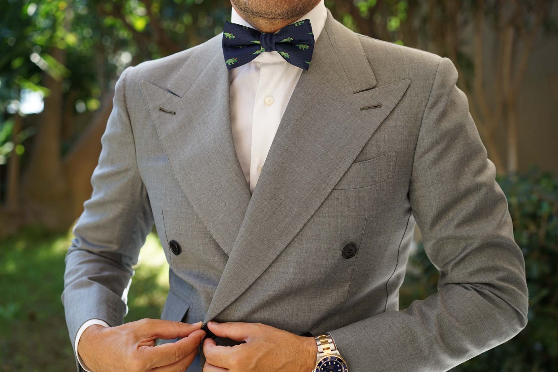 Triceratops Dinosaur Bow Tie - Image 6