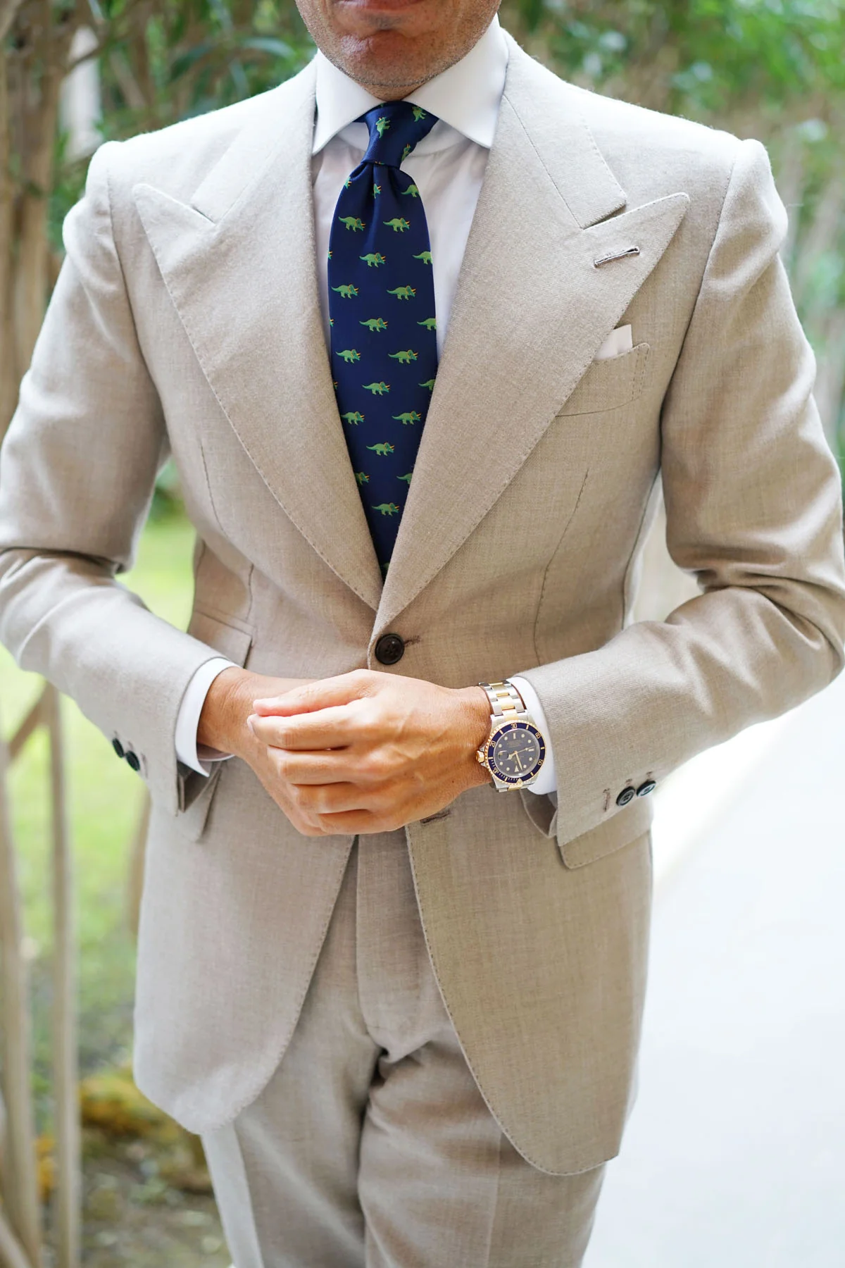 Triceratops Dinosaur Necktie - Image 10