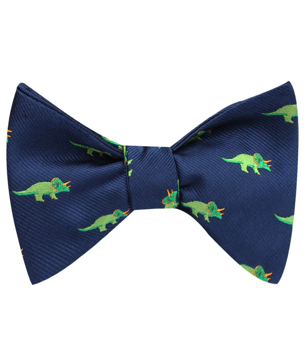 Triceratops Dinosaur Self Bow Tie - Image 2