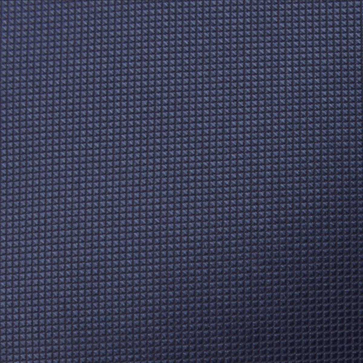Trivieres Navy Blue Diamond Pocket Square - Image 2