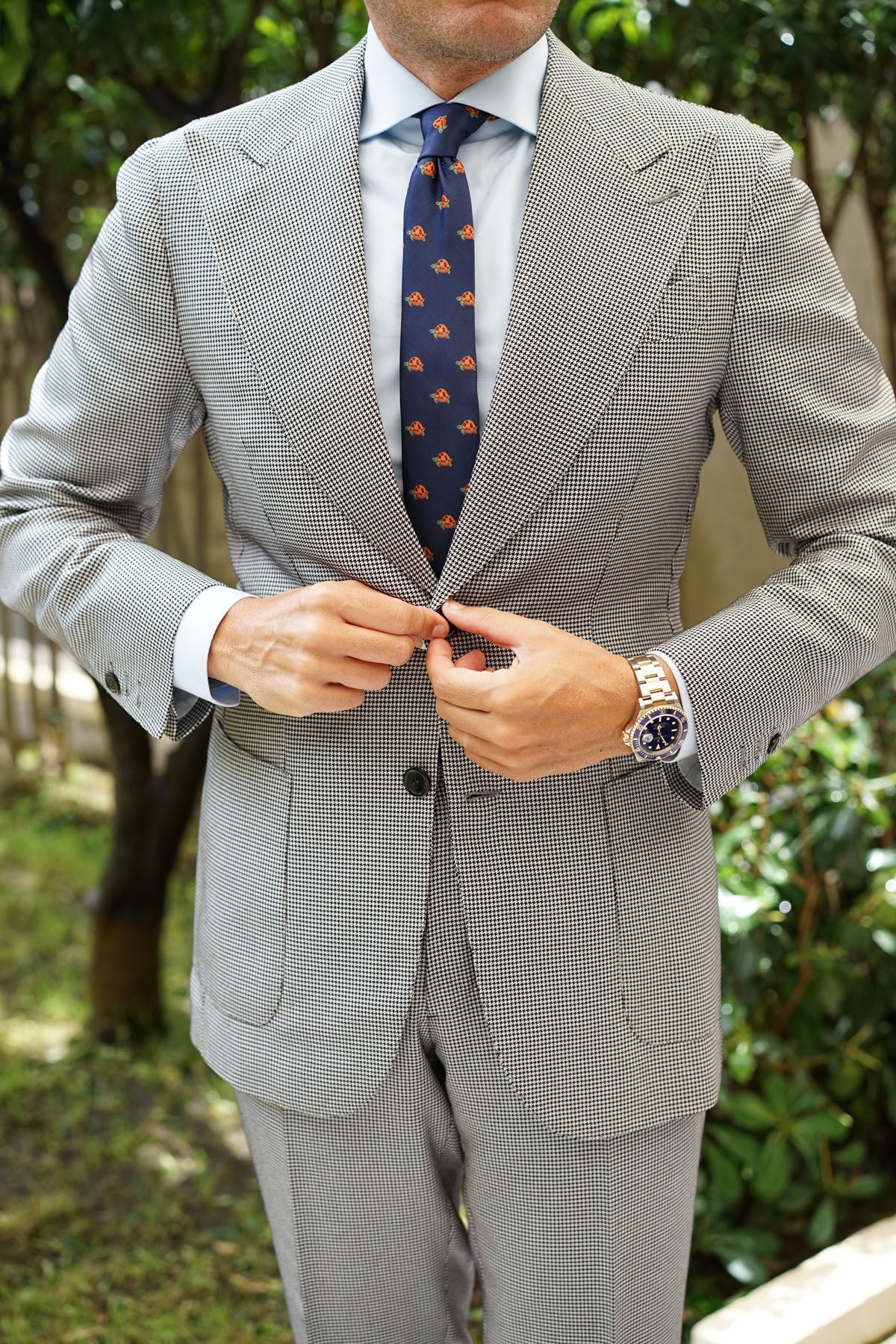 Tropical Turtle Skinny Tie - Image 5