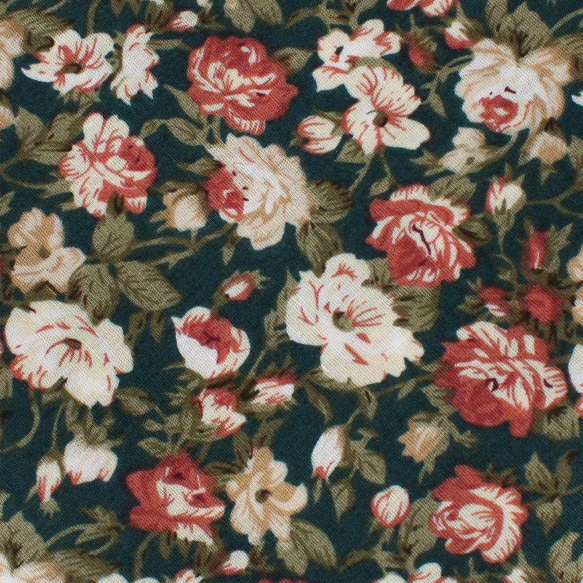 Villa d’Este Italian Floral Skinny Tie - Image 3
