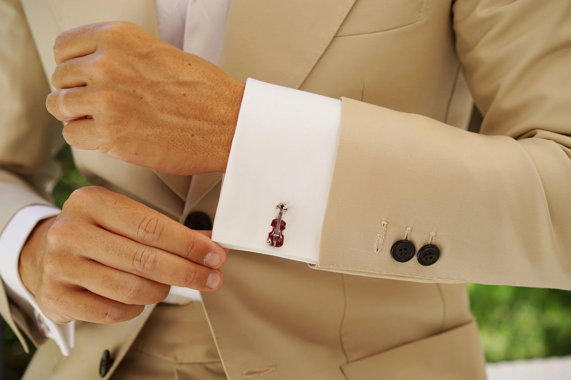 Violin Cufflinks - Image 8